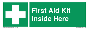 First Aid Kit Inside Here